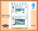 Belize Mi.0429-430 blok 8 czyste**