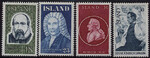 Islandia Mi.0505-508 czyste**