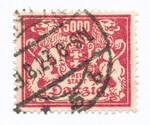 WMG 146 kasowany Wydanie obiegowe - herb Gdańska