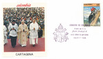 Kolumbia - Wizyta Papieża Jana Pawła II Cartagena 1986 rok