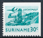 Surinam Mi.0746 E brak ząbkowania na górze i prawej strony czyste**