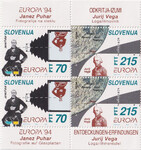 Słowenia Mi.0080-81 wieloblok I czyste** Europa Cept