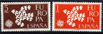 Hiszpania 1266-1267 czyste** Europa Cept