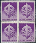 Deutsches Reich Mi.818 czwórka czyste**