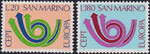 San Marino Mi.1029-1030 czyste** Europa Cept
