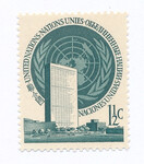 UNO - New York Mi.0002 x papier zwykły czysty**