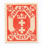 WMG 134 czysty* Wydanie obiegowe - herb Gdańska