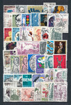 Belgia zestaw znaczków kasowanych