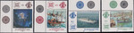 Seychelles Outer Mi.154-157 czyste**