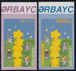 Azerbejdżan Mi.0461-462 B cięte czyste** Europa Cept