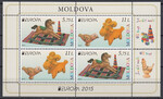 Mołdawia Mi.0904-905 arkusik czyste** Europa Cept
