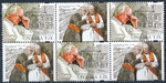 5055 sześcioblok układ poziomy II czysty** 100 rocznica urodzin Świętego Jana Pawła II