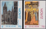 Watykan Mi.1099-1100 czyste** Europa Cept