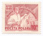 0502 ax1 papier biały cienki gładki jednolity czysty** Kongres Jedności Ruchu Ludowego