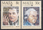 Malta Mi.0726-727 czyste** Europa Cept