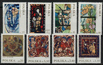1955-1962 czyste** Witraże polskie