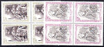 2918-2919 czwórki czyste** Poczet królów i książąt polskich (I) - Mieszko I, Dobrawa