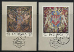 1901-1902 Bloki 75+76 kasowane  Arrasy wawelskie