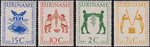 Surinam Mi.0354-357 czyste**