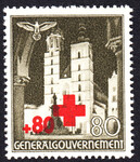 GG 055 czysty** Wydanie z dopłatą na Niemiecki Czerwony Krzyż