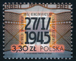 5033 czysty** 75 rocznica wyzwolenia niemieckiego nazistowskiego obozu koncentracyjnego i zagłady Auschwitz