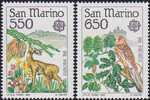 San Marino Mi.1339-1340 czyste** Europa Cept