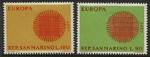 San Marino Mi.0955-956 czyste** Europa Cept