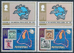 Aitutaki Mi.0118-119 przywieszka nad znaczkiem czyste**
