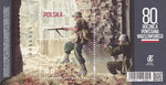 5410 blok 386 numerator 0011511 czysty** 80. rocznica Powstania Warszawskiego