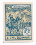 Litwa Środkowa 42 A bx niebieski czysty*