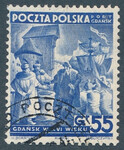 Port Gdańsk 34 kasowany 20 rocznica odzyskania niepodległości