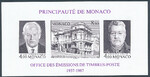 Monaco Mi.1820-1822 blok 37 B Czesław Słania czyste**