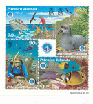 Pitcairn Islands Mi.0526-529 Blok 21 czyste**