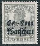 ON06 a jasnoszary nadruk błyszczący głębokoczarny czysty** GGW Warschau 782/25