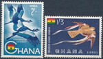 Ghana Mi.0061-62 czyste**