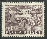 0656 a papier średni biały gładki guma bezbarwna czysty** Uruchomienie Fabryki Samochodów Ciężarowych w Lublinie
