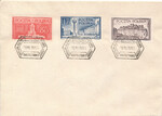 FDC 0686-688 Budowle Warszawy