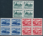 Deutsches Reich Mi.686-688 w czwórkach czyste**
