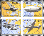 Norwegia Mi.0799-802 czyste**