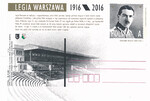 Cp 1743 czysta Legia Warszawa 1916/2016