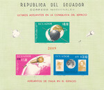 Ekwador Mi.1298-1300 Blok 32 czyste**