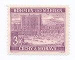 Protektorat Czech i Moraw Mi.033 b liliowopurpurowy czysty**