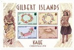 Gilbert Islands Mi.314-317 Blok 5 czysty**