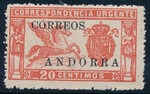 Andorra hiszpańska 014 czyste**
