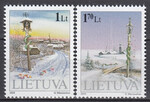 Litwa Mi.0742-743 czyste**