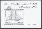 4473 Blok 251 Nowodruk czysty** Zlot Wielkich Żaglowców "Szczecin 2013"