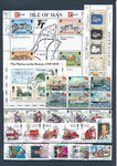 Isle of Man zestaw znaczków kasowanych