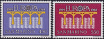 San Marino Mi.1294-1295 czyste** Europa Cept