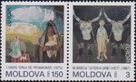 Mołdawia Mi.0095-94 parka pozioma czyste** Europa Cept