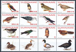 Surinam Mi.2043-2054 wieloblok przywieszki pod czyste**